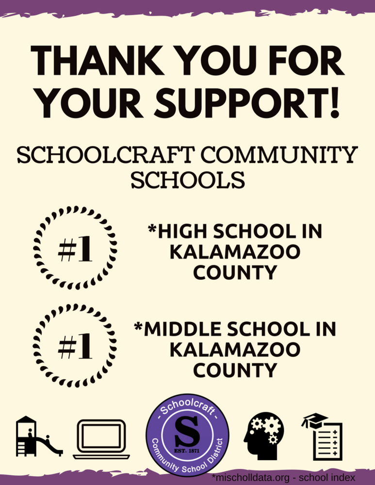 #1 Middle School in Kzoo County!