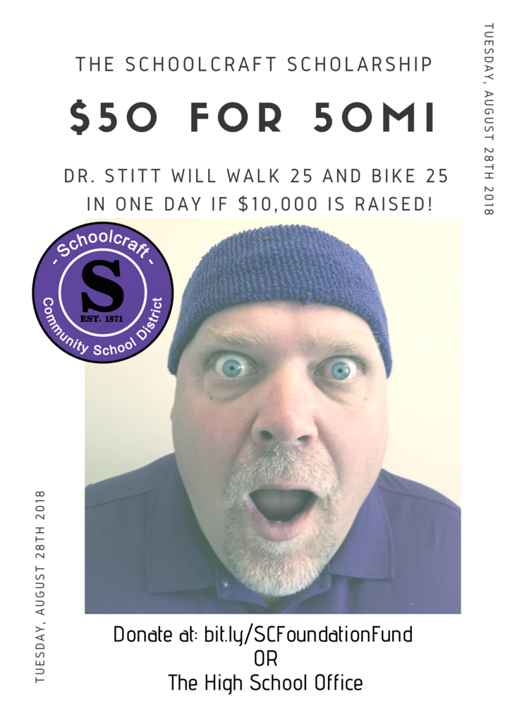 $50 for 50mi Scholarship Fundraiser
